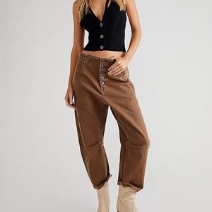 ISO! Not selling! Free people osaka relaxed jeans in tree bark 26